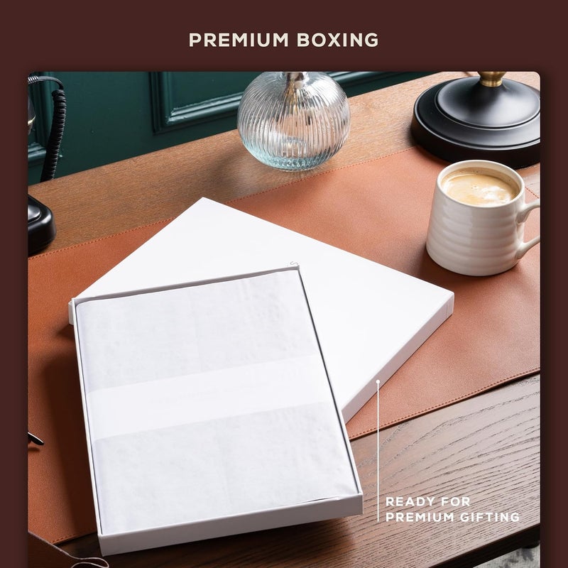 Beechmore Books A4 Sketchbook – 8.5x11 Premium Vegan Leather Bound Large Sketch Book Hardcover with 156 Thick 160gsm Perforated Ivory Pages, Blank Sketch Pad, Gift Boxed, Back Pocket, Ribbon Bookmark - Image 3